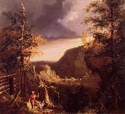 Thomas Cole Daniel Boone Sitting oil painting